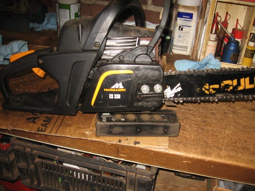 kettingzaag, Tuin en Terras, Ophalen of Verzenden, Gebruikt