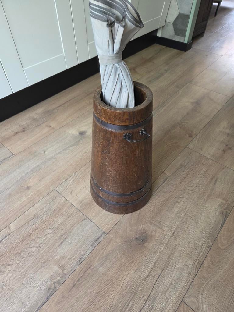 Paraplubak 50 cm hoog, Ophalen, Hout