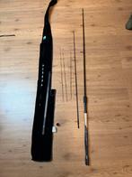 Preston supera carbonactive SL10ft feeder incl 3 toppen, Ophalen, Zo goed als nieuw, Werphengel