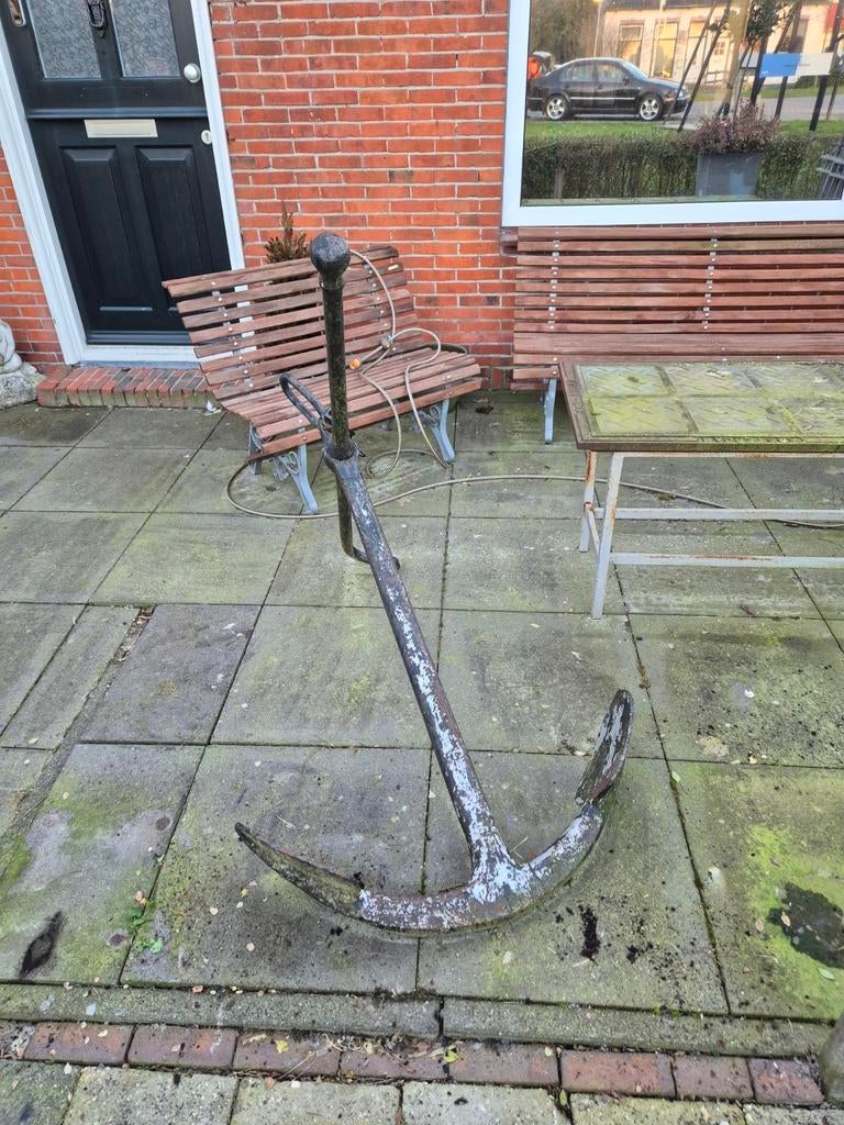 Groot oud anker, Antiek en Kunst, Ophalen