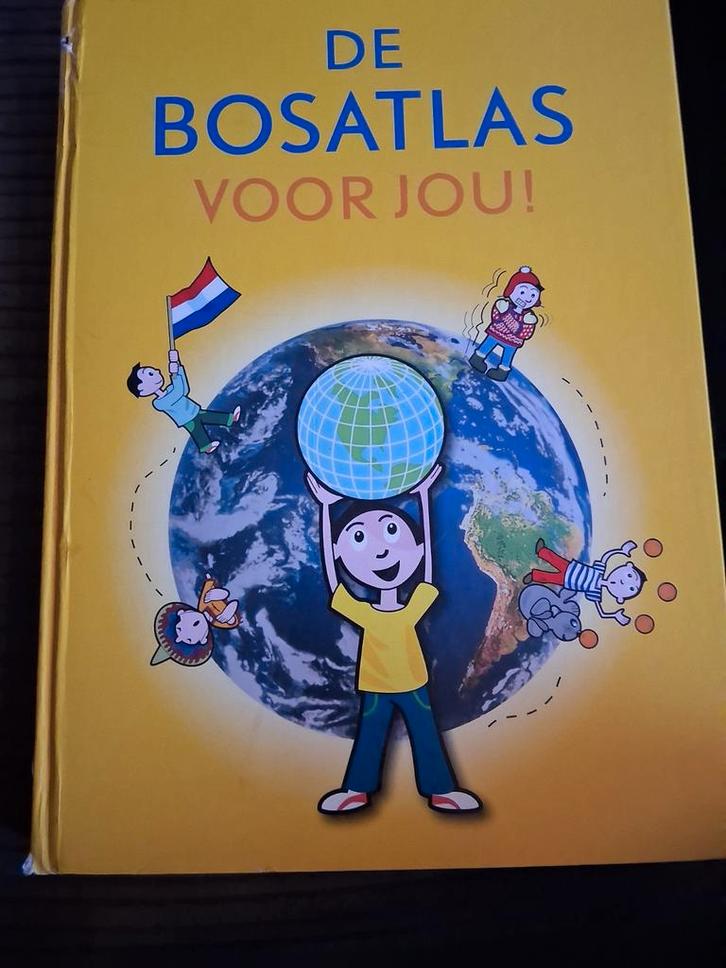 De Bosatlas voor jou!, Boeken, Kinderboeken | Jeugd | onder 10 jaar, Zo goed als nieuw, Non-fictie, Ophalen of Verzenden