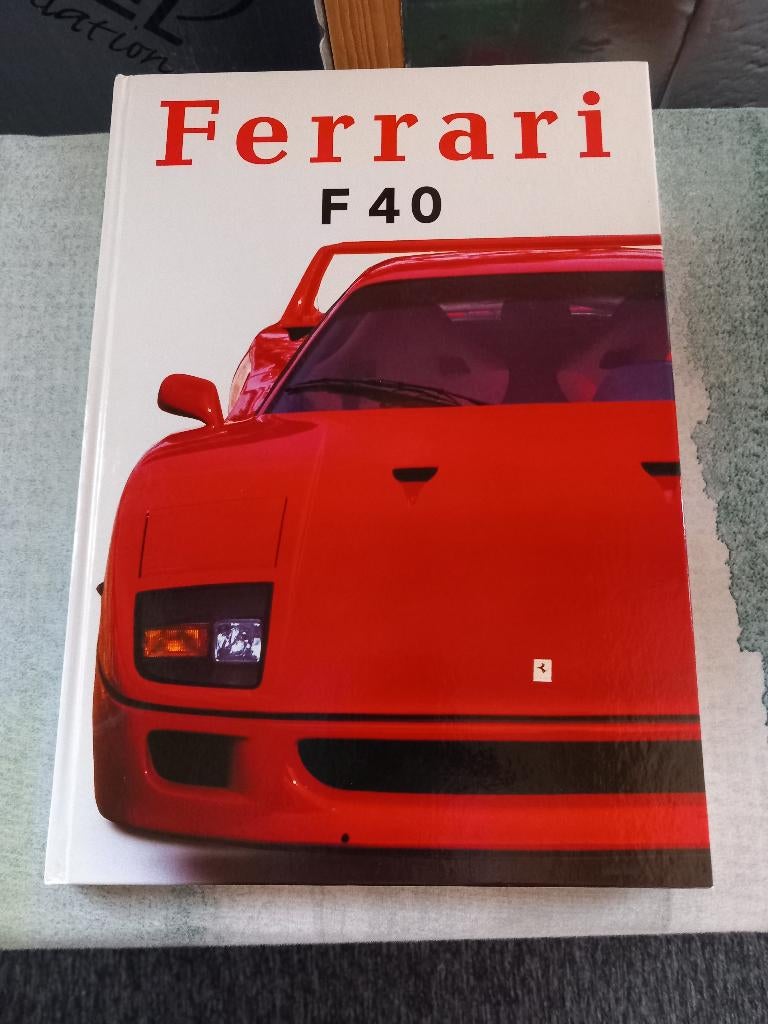Ferrari F40 boek, Boeken, Ophalen of Verzenden, Zo goed als nieuw, Ferrari