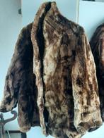 2x Vintage Bruine Bontjas - Maat L, Bruin, Maat 42/44 (L), Ophalen of Verzenden, Onbekend