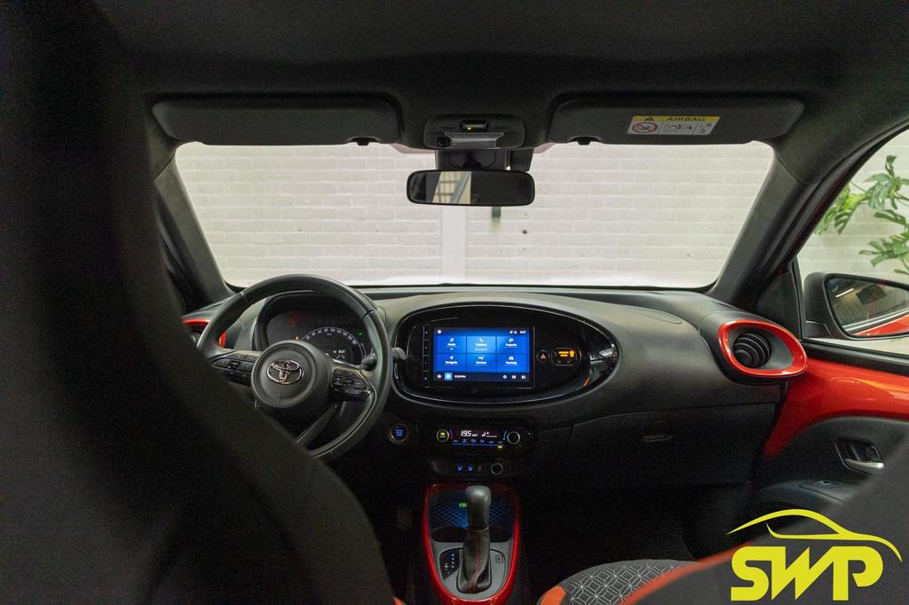 Toyota Aygo X 1.0 VVT-i S-CVT Pulse | Navi | Camera | Keyles, Auto's, Toyota, Stof, Gebruikt, Euro 6, Overige kleuren
