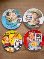 Vintage Kellogg's Borden - Nieuwstaat - Collectors item, Verzenden, Keramiek, Nieuw, Bord(en)