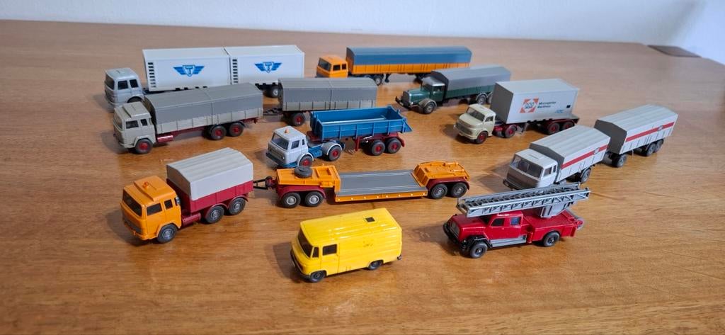 Wiking H0 schaal 1/87 vrachtwagens en aanhangers, Hobby en Vrije tijd, Modelauto's | 1:87, Ophalen of Verzenden, Bus of Vrachtwagen