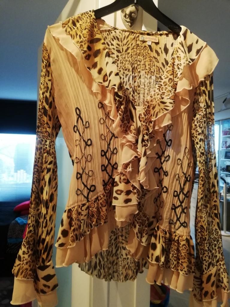 Nieuwe tijger bloes, Kleding | Dames, Blouses en Tunieken, Ophalen of Verzenden, Nieuw, Bruin