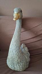 Mooi wandbeeld hoofd van een zwaan goud, Ophalen, Zo goed als nieuw