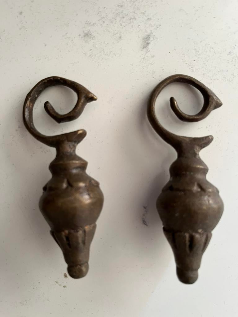 Unieke Dayak Borneo Oorgewichten, Ophalen of Verzenden