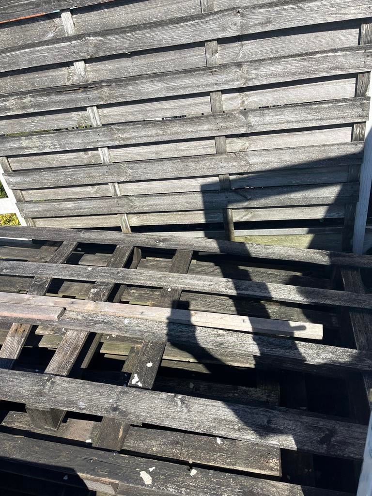 Gratis brandhout (oude schutting), Tuin en Terras, Haardhout, Minder dan 3 m³, Ophalen