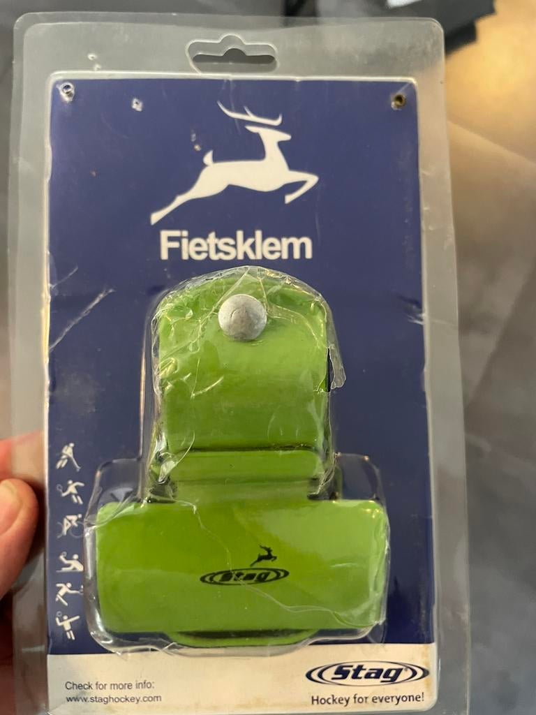 Fietsklem voor hockeystick, Ophalen of Verzenden, Zo goed als nieuw, Stick