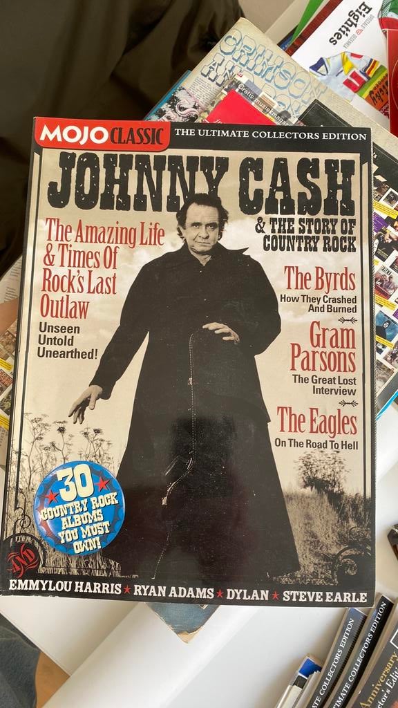 Mojo Classic - Johnny Cash & Story of countryrock, Boeken, Ophalen of Verzenden, Zo goed als nieuw, Artiest