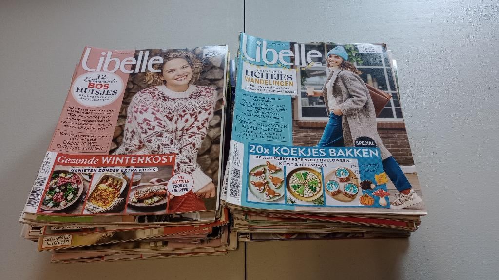 Libelle stapel (België), Ophalen, Gelezen, Damesbladen