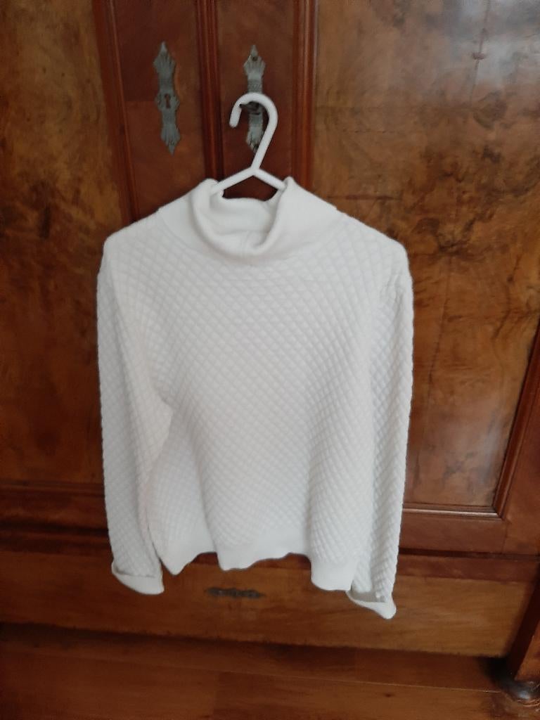 Vanilia ecrukleurige col trui 40, Maat 38/40 (M), Vanilia, Beige, Ophalen of Verzenden