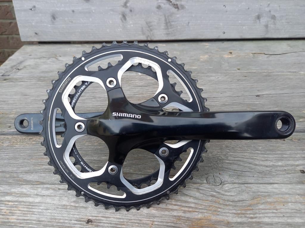 Shimano crankstel 175mm 50/39, Ophalen of Verzenden