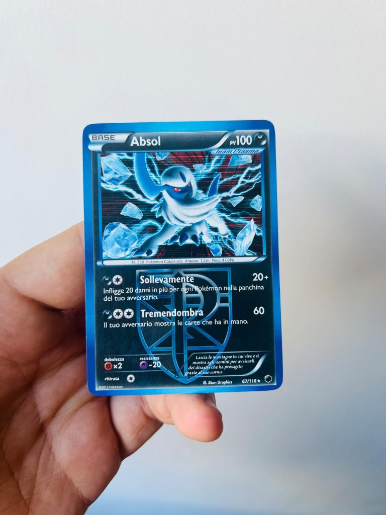 Absol 67/116 Holo Plasma Freeze Pokemon, Verzenden, Zo goed als nieuw, Losse kaart, Foil