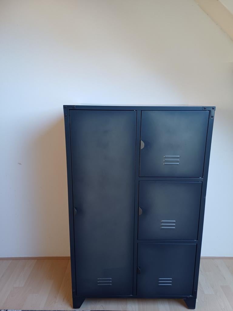 Stalen kast, Huis en Inrichting, Kasten | Lockerkasten, Ophalen, Gebruikt