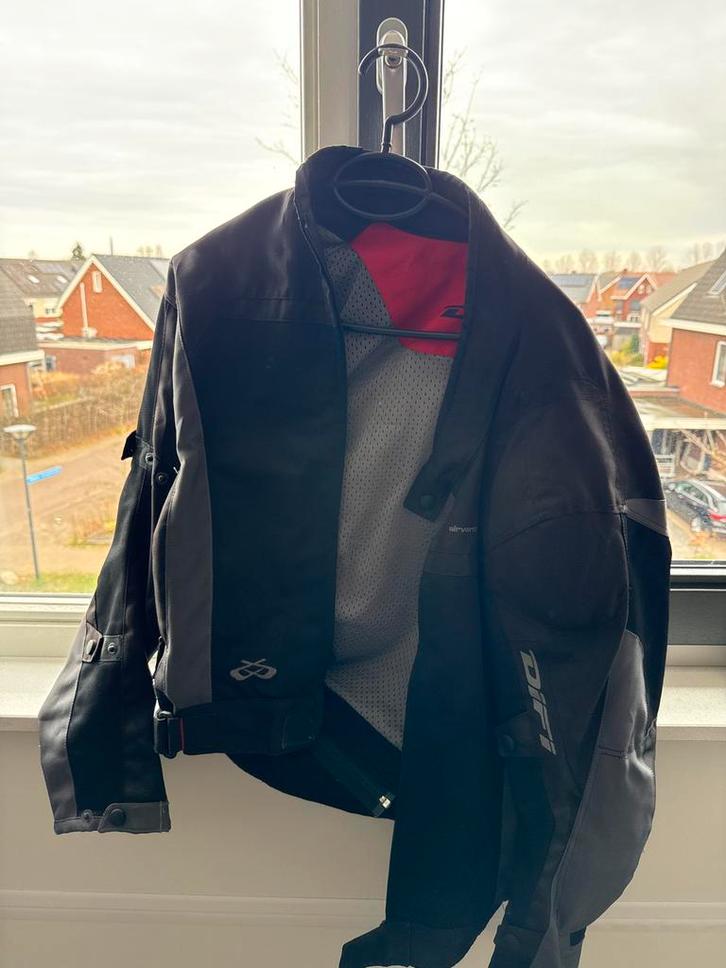DIFI motorjas textiel - Maat L, Motoren, Kleding | Motorkleding, Jas | textiel, Heren, Tweedehands, Ophalen of Verzenden