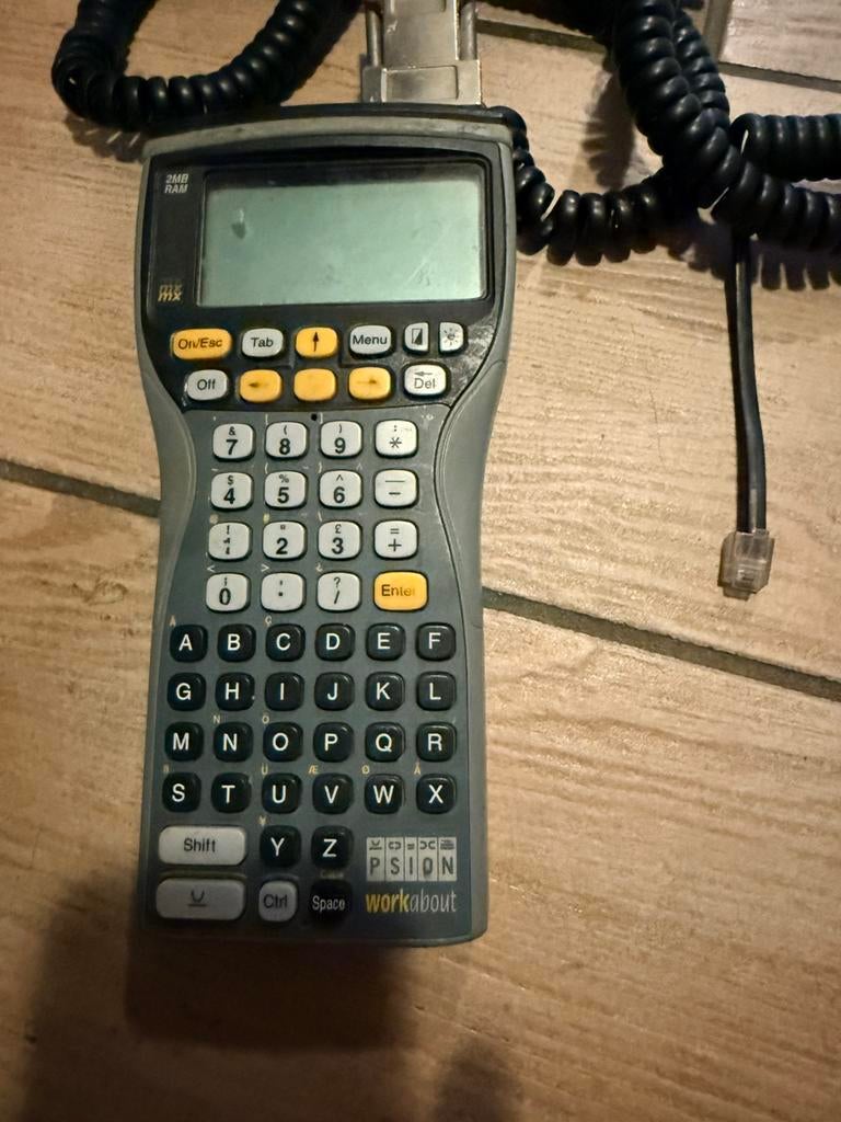 Psion Teklogix Workabout MX hand-held computer/terminal, Ophalen of Verzenden, Gebruikt