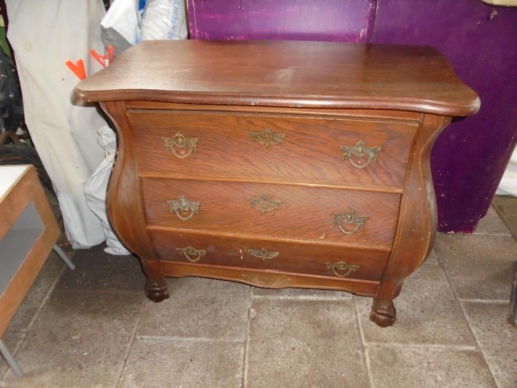 ladekast, Huis en Inrichting, Kasten | Ladekasten, Ophalen, Eikenhout, 50 tot 100 cm, Zo goed als nieuw