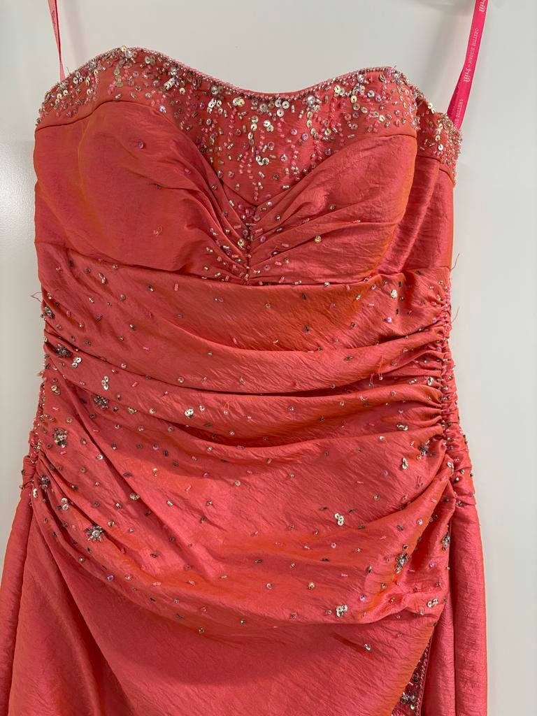 Gala jurk van Flirt, Ophalen, Galajurk, Roze, Maat 36 (S)