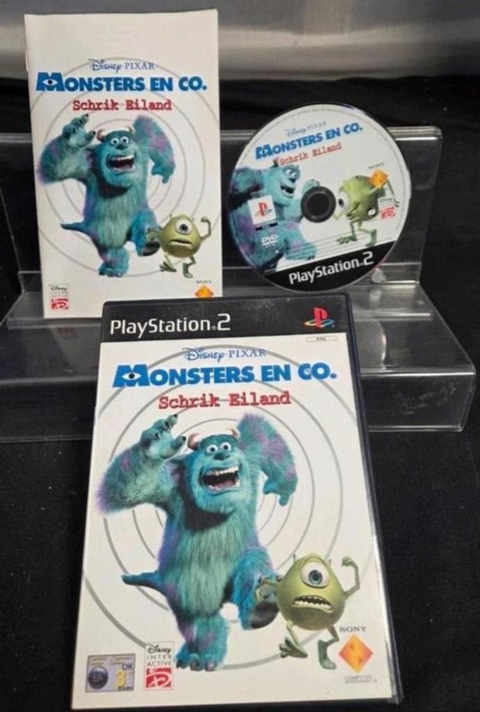 Monsters en Co. Schrik Eiland PlayStation 2, Gebruikt, &, 1 speler, Ophalen of Verzenden