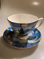 kop en schotel Van Gogh sterrennacht- nieuw, Nieuw, Ophalen of Verzenden, Overige stijlen, Kop(pen) en/of Schotel(s)