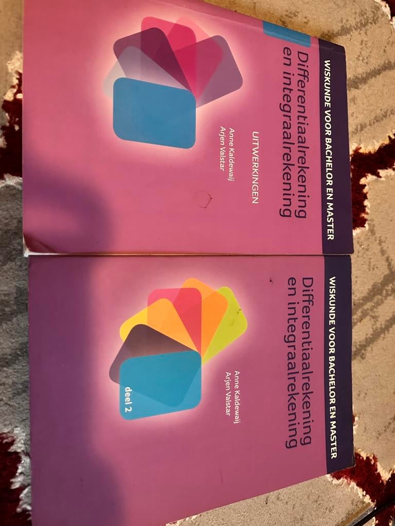 Anne Kaldewaij - Differentiaalrekening en integraalrekening, Ophalen of Verzenden, Zo goed als nieuw, Anne Kaldewaij; Arjen Valstar