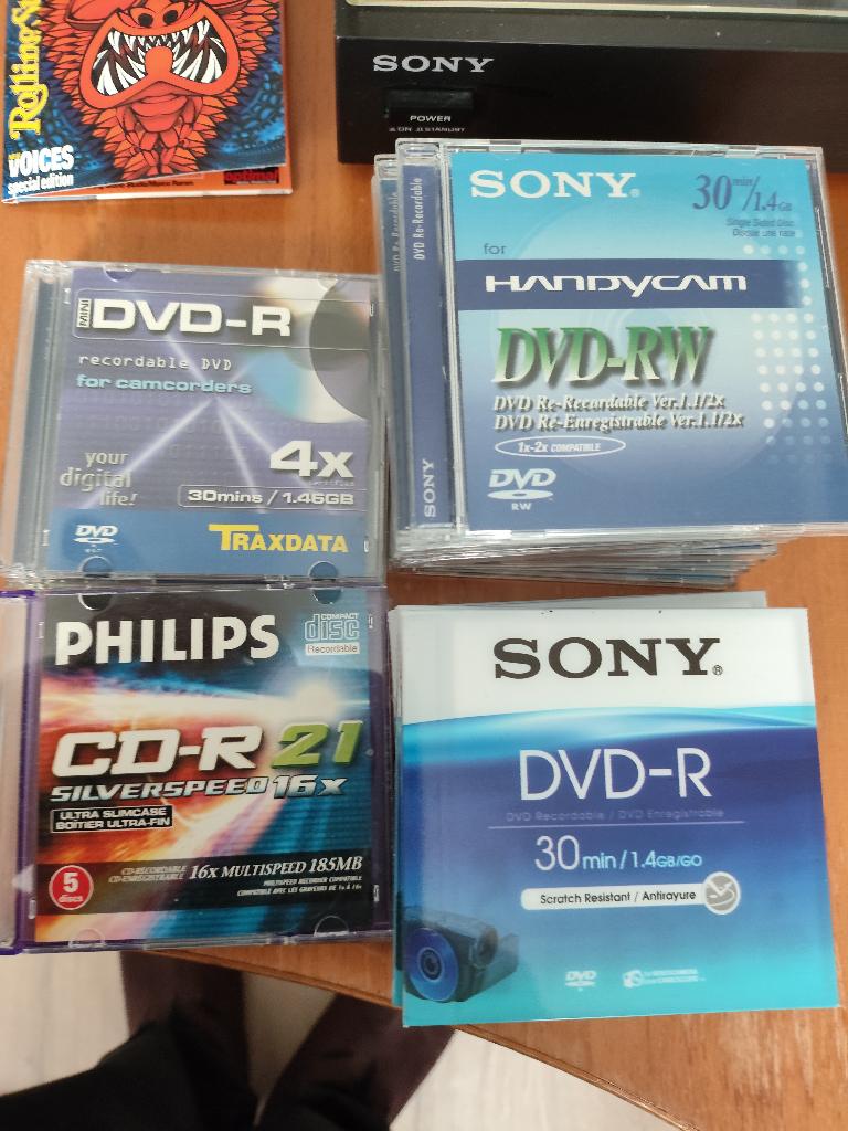 DVD -R en RW (klein), Computers en Software, Beschrijfbare discs, Ophalen of Verzenden, Nieuw, Dvd