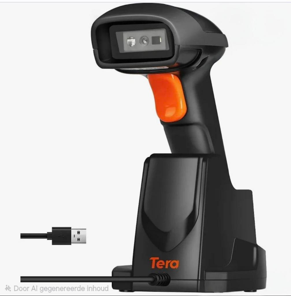 Tera 1D 2D QR Barcode Scanner, Computers en Software, Scanners, Ophalen of Verzenden