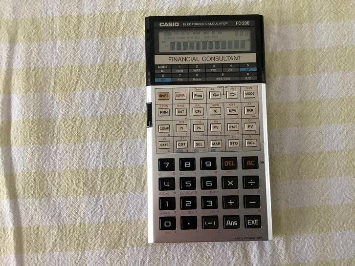 Vintage casino calculator, Diversen, Rekenmachines, Zo goed als nieuw, Ophalen of Verzenden