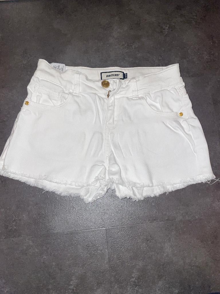 Kort spijkerbroekje van raizzed, Broek, Gebruikt, Meisje, Ophalen of Verzenden