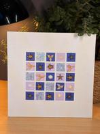 Schilderij met schelpen 25x25 cm, Huis en Inrichting, Minder dan 50 cm, Oorspronkelijke maker, Nieuw, Ophalen of Verzenden