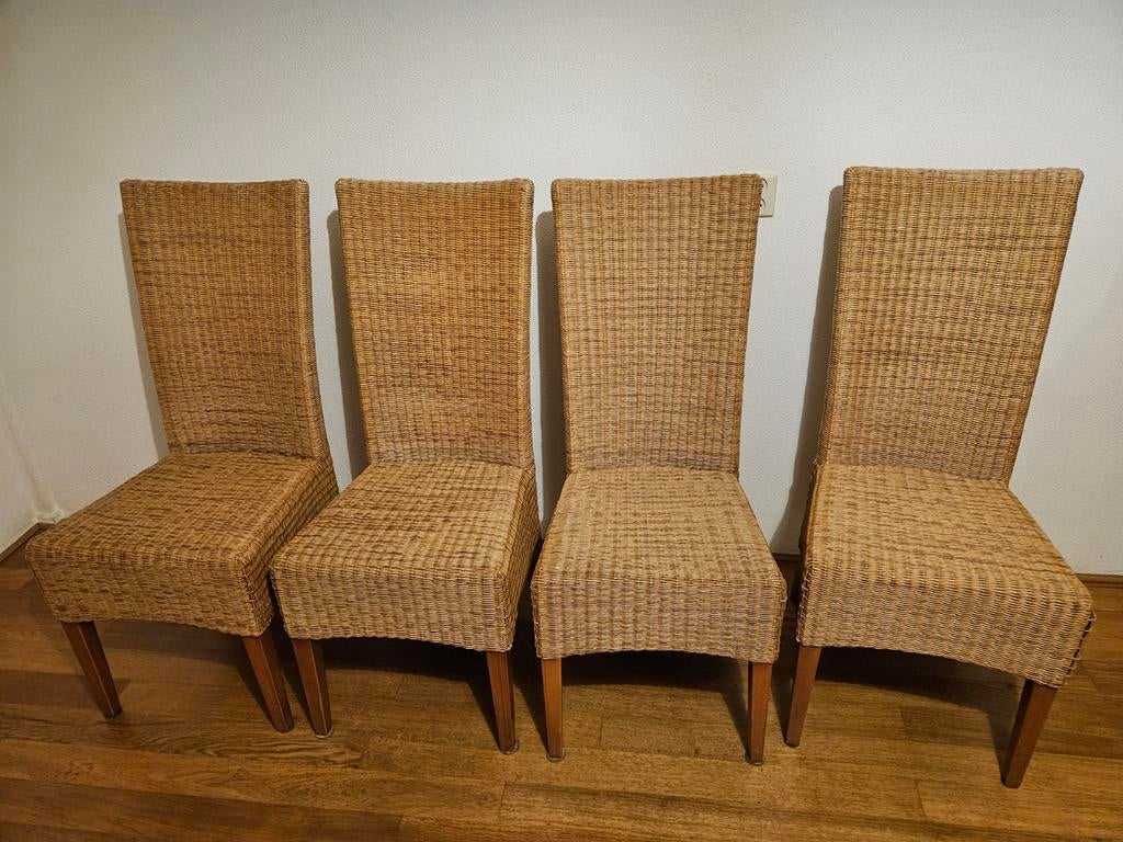 4 eetkamerstoelen / 4 eettafelstoelen, Huis en Inrichting, Stoelen, Ophalen
