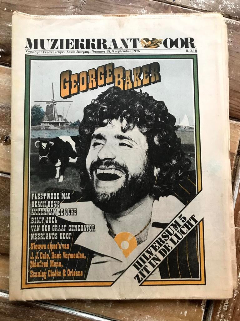 Muziekkrant OOR 1976 BILLY JOEL Fleetwood, Ophalen of Verzenden, Zo goed als nieuw, Muziek, Film of Tv