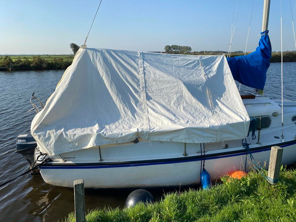 Dekzeil, Ophalen, Gebruikt, Minder dan 15 m²