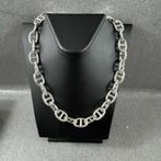 Zilveren Ketting | 58,6g | Gucci Schakel | 50cm | 403637, Sieraden, Tassen en Uiterlijk, Kettingen, Ophalen of Verzenden, Gebruikt