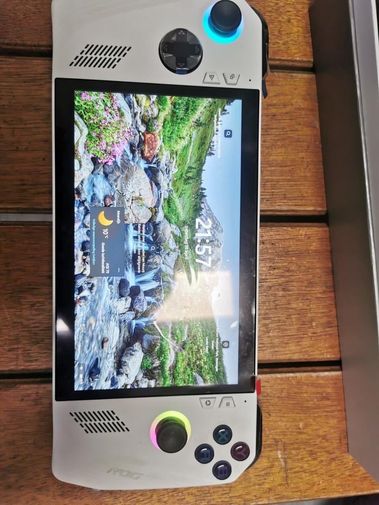 ASUS ROG Ally Z1 Extreme Letterlijk Zo goed als nieuw!, Ophalen of Verzenden, ASUS, Zo goed als nieuw