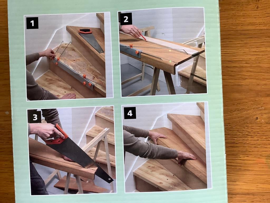 Trapspin traprenovatie tool - meetgereedschap, Doe-het-zelf en Verbouw, Ophalen of Verzenden, Zo goed als nieuw