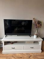 TV meubel en vitrinekast (dressoir met bovenstuk), Ophalen, Gebruikt, Landelijk, 150 tot 200 cm