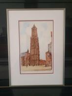 prent van de Martinuskerk te Weert Gerard van Berkel, Ophalen