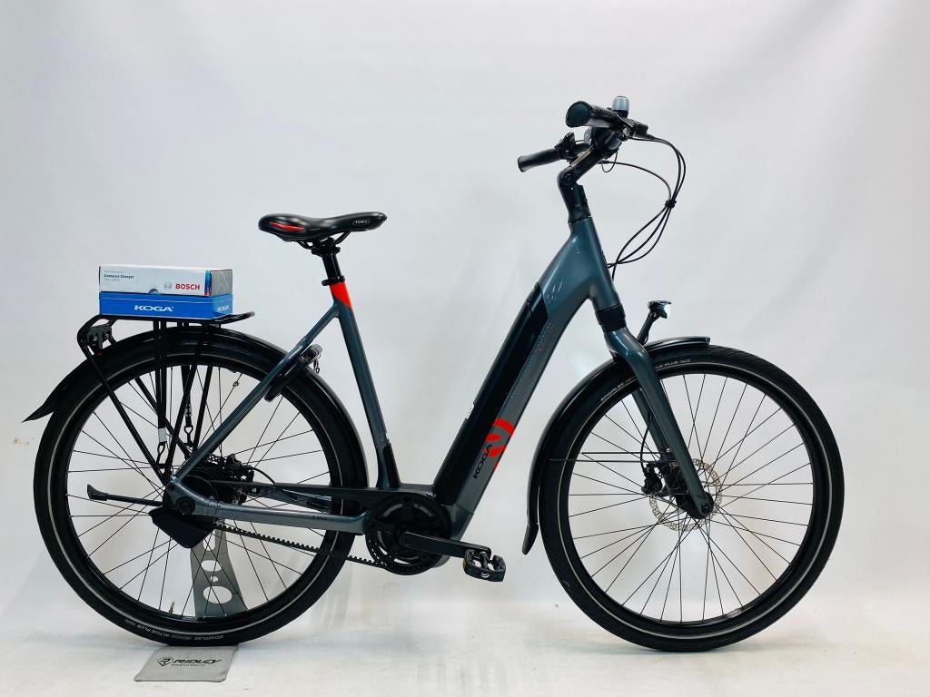 KOGA EnovaEVO Ebike dames XL-60cm – Accu 625WH – km 7363, Overige merken, Versnellingen, Zo goed als nieuw, Schijfrem