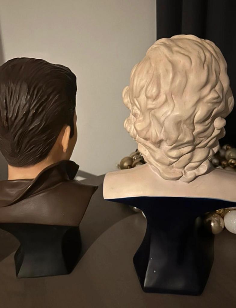 Beelden van James Dean en Marilyn Monroe, Ophalen of Verzenden, Zo goed als nieuw, Mens