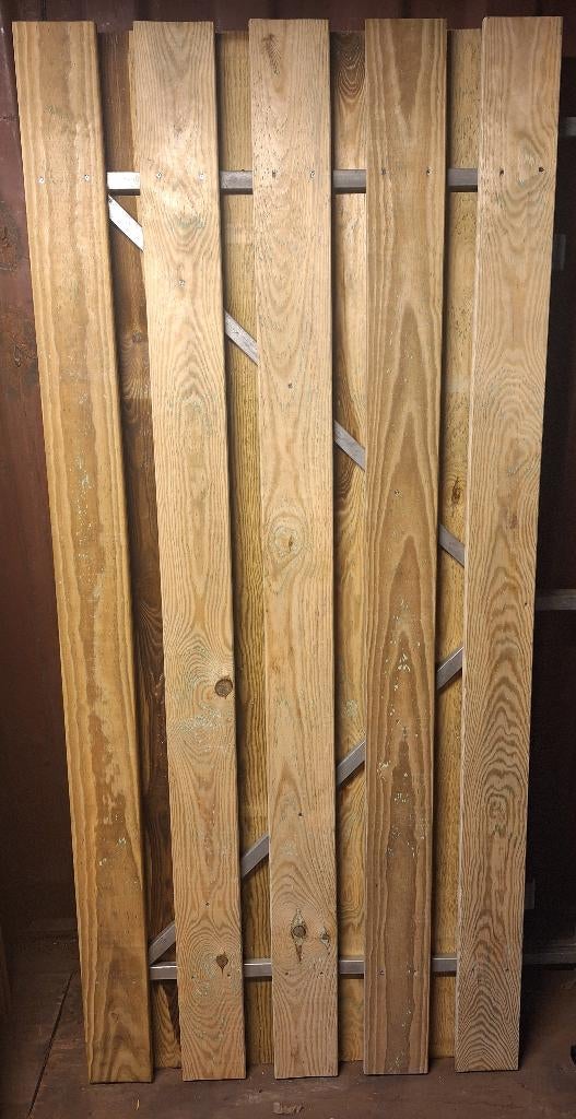 Tuinpoort op vast stalen frame ACTIE, Ophalen, 100 tot 150 cm, -, -