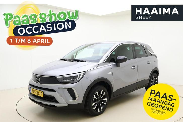 Opel Crossland 1.2 Turbo Elegance 130pk | Automaat | Navigat, Auto's, Opel, Bedrijf, Te koop, Crossland X, ABS, Achteruitrijcamera