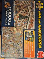 Jan van Haasteren puzzels - 2x 1000 stukjes, Ophalen, 500 t/m 1500 stukjes, Zo goed als nieuw, Legpuzzel