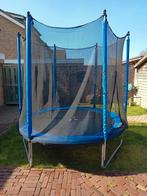 Trampoline met vangnet - 244 cm, Ophalen, Gebruikt