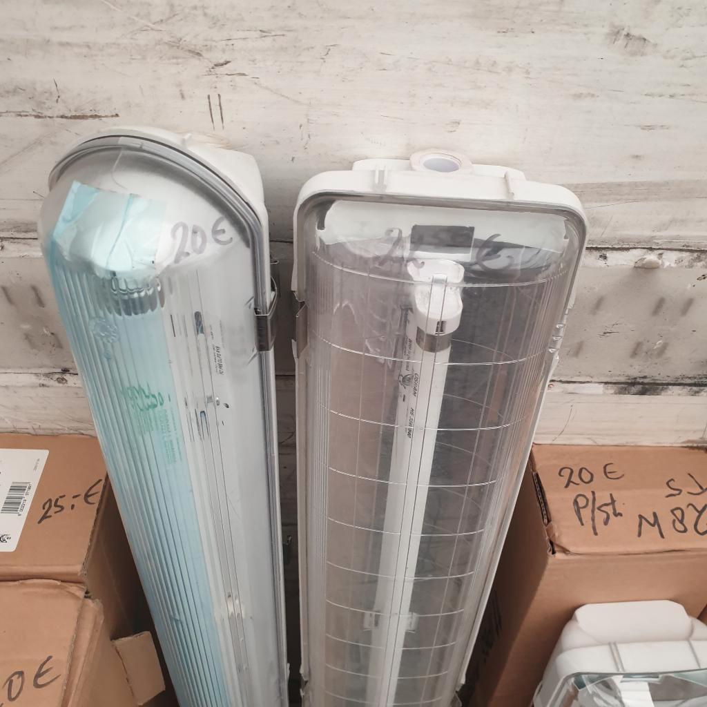 spatwaterdichte TL armaturen lampen verlichting bakken, Ophalen, Nieuw