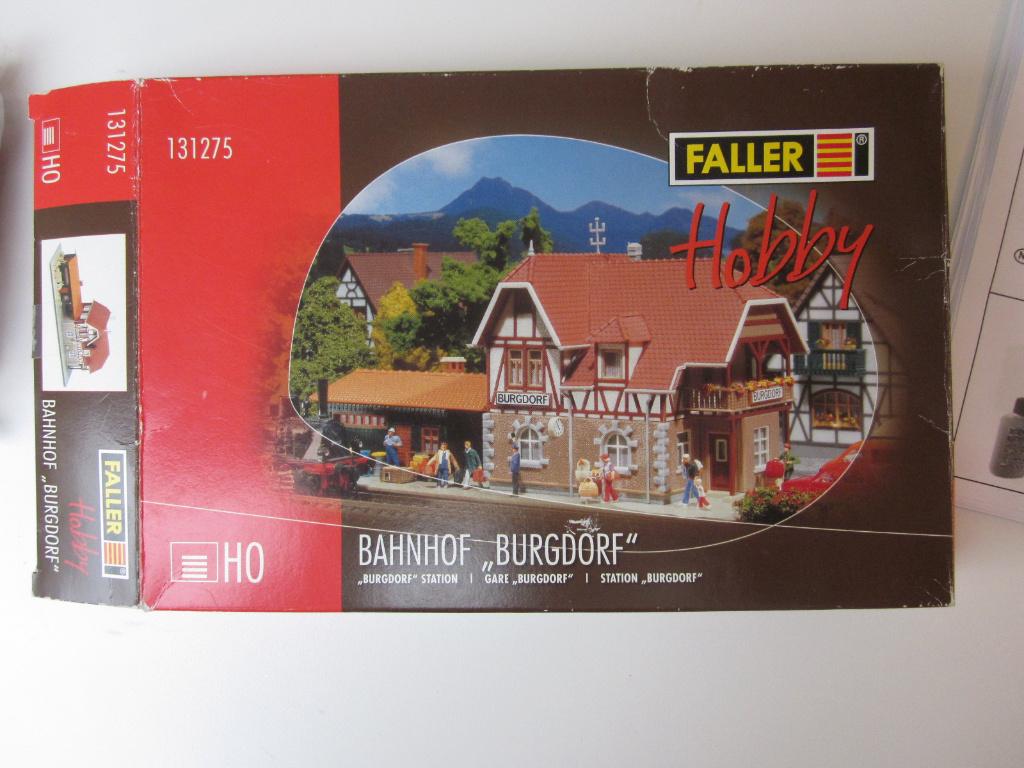 Faller 131275 station, Overige merken, Gelijkstroom of Wisselstroom, Brug, Tunnel of Gebouw, Ophalen of Verzenden