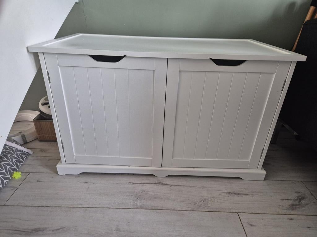 Kattenbak kast ombouw.  Nieuwstraat. Zie foto's, Dieren en Toebehoren, Ophalen, Zo goed als nieuw, Gesloten